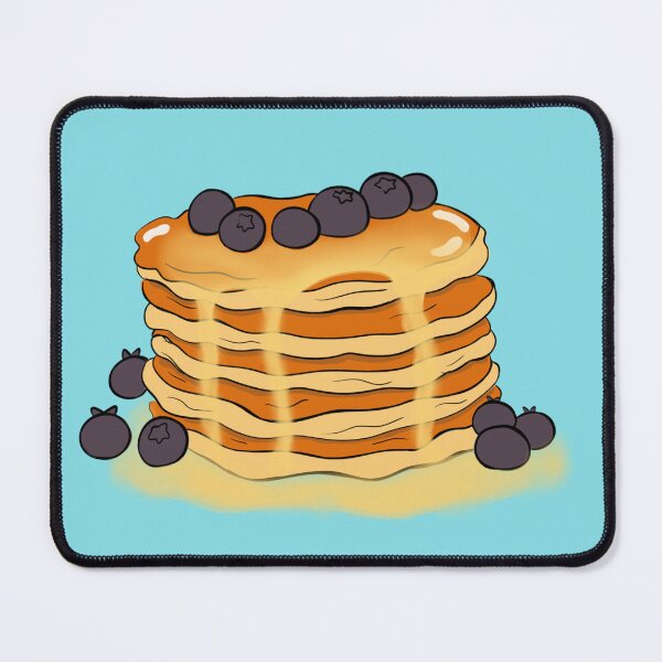 Item preview, Stack of Blueberry Pancakes designed and sold by NamasteDoodles.