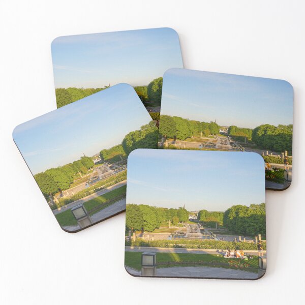 Item preview, Golden Hour at Frogner Park designed and sold by Conceptsinfocus.