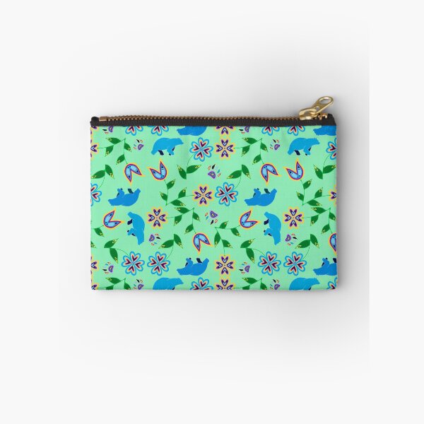 Item preview, Green Bear Hummingbird Floral designed and sold by Niibidoon.