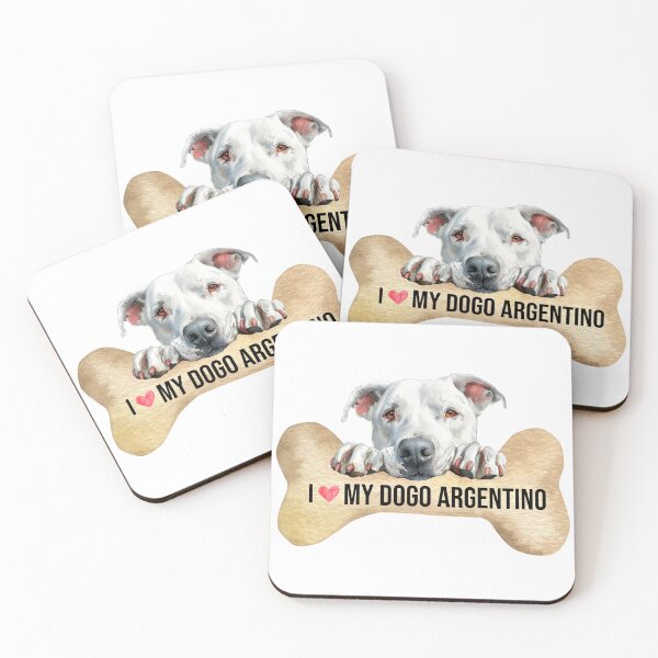 Item preview, I Love My Dogo Argentino designed and sold by TheAnimalZ00.