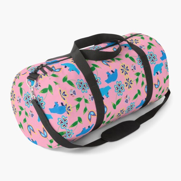 Item preview, Pink Bear Hummingbird Floral designed and sold by Niibidoon.