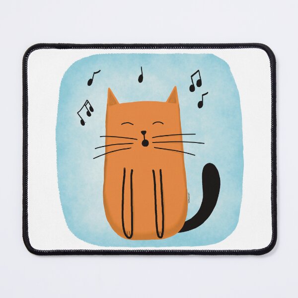 Item preview, Singing Cat designed and sold by inkyhabit.