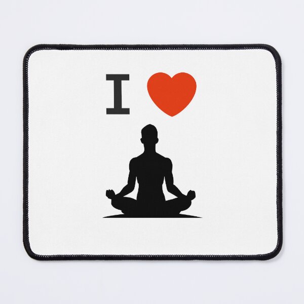 Item preview, I Heart Meditation designed and sold by KATKattalestv.