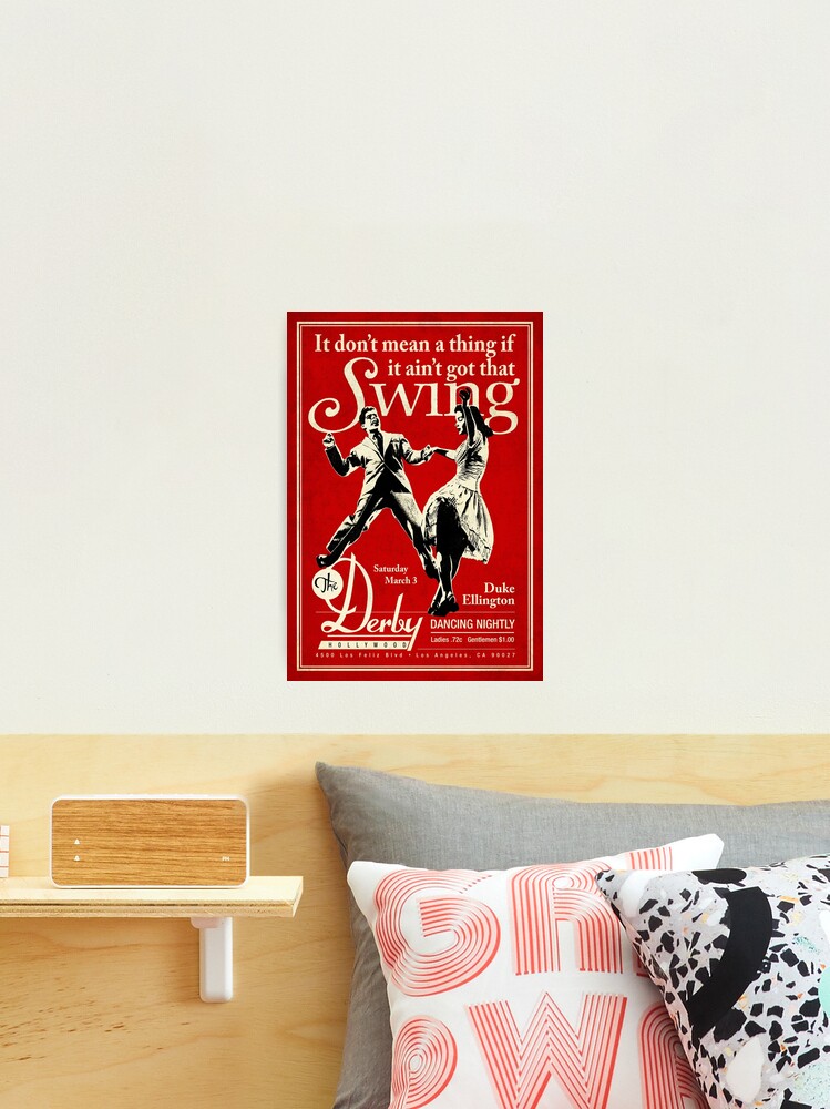 Thumbnail 2 of 3, Photographic Print, The Derby - Swing Dancing designed and sold by -Koleidescope.