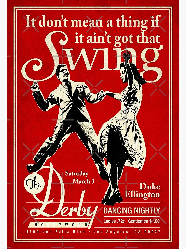 Thumbnail 3 of 3, Photographic Print, The Derby - Swing Dancing designed and sold by -Koleidescope.