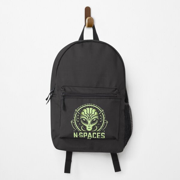 Item preview, Sticker Alien : Green world Alien N Spaces Ai designed and sold by NSpacesAi.