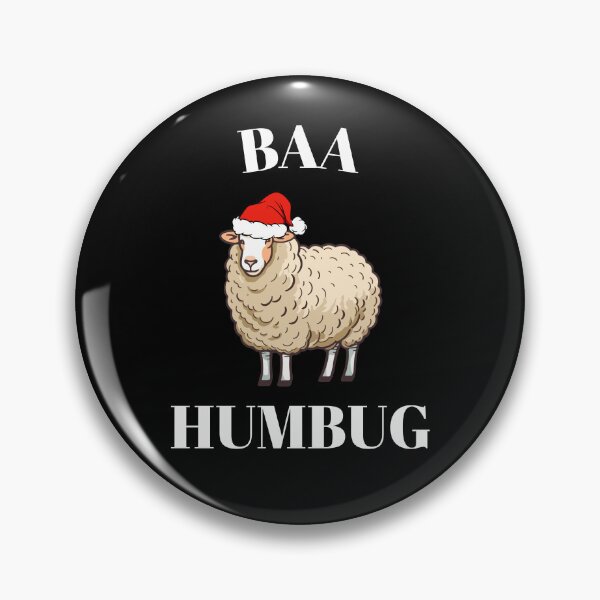 Item preview, Baa Humbug Funny Sheep Santa Hat Christmas Xmas designed and sold by SZPdezigns.