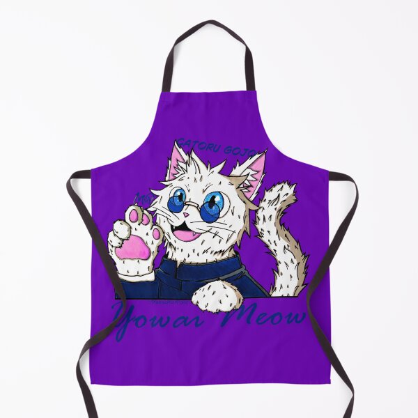 Artikelvorschau, Gojo Catoru - Blaues Yowai-Miau entworfen und verkauft von Mangaman Ponzi Designs.