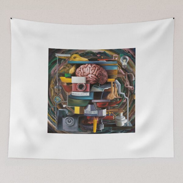 Item preview, brain art designed and sold by SabyDigitalArt.