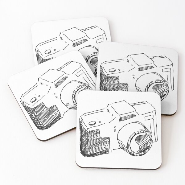 Item preview, DSLR Camera Sketch designed and sold by JerickBravo.