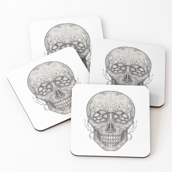 Item preview, Surreal art nature and fantasy skull. designed and sold by Jiwsurreal.