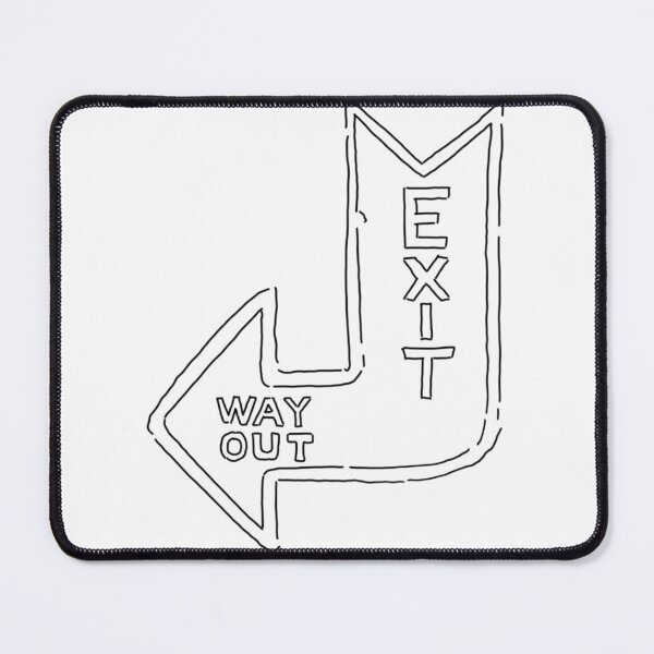 Item preview, Exit Sign Sketch designed and sold by JerickBravo.