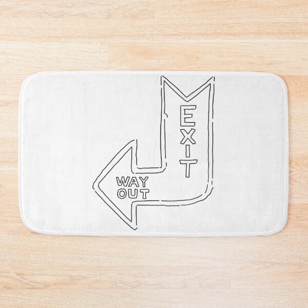 Item preview, Exit Sign Sketch designed and sold by JerickBravo.