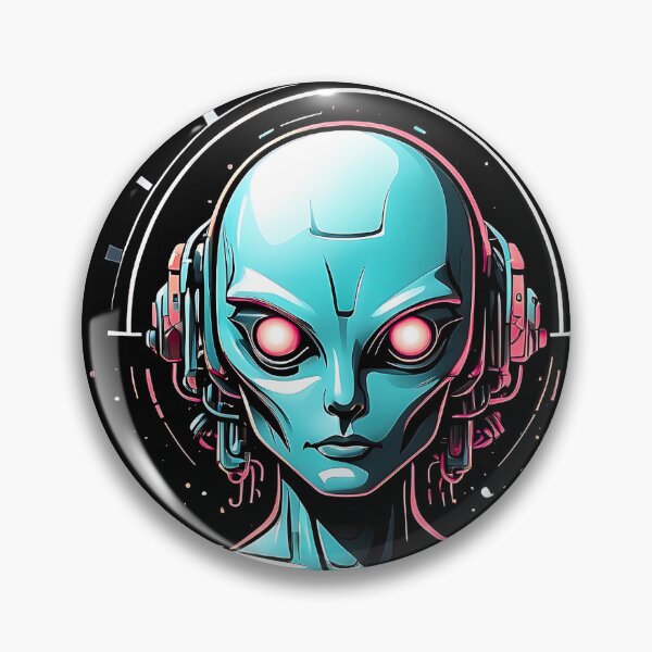 Item preview, Sticker Alien : Dark Alien Destroyer designed and sold by NSpacesAi.
