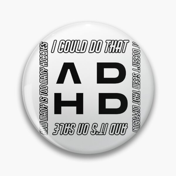 Item preview, ADHD Hobby  designed and sold by emilyidab.