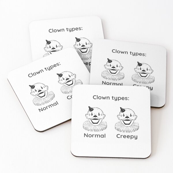 Item preview, Clown types designed and sold by WhackoDesigns.