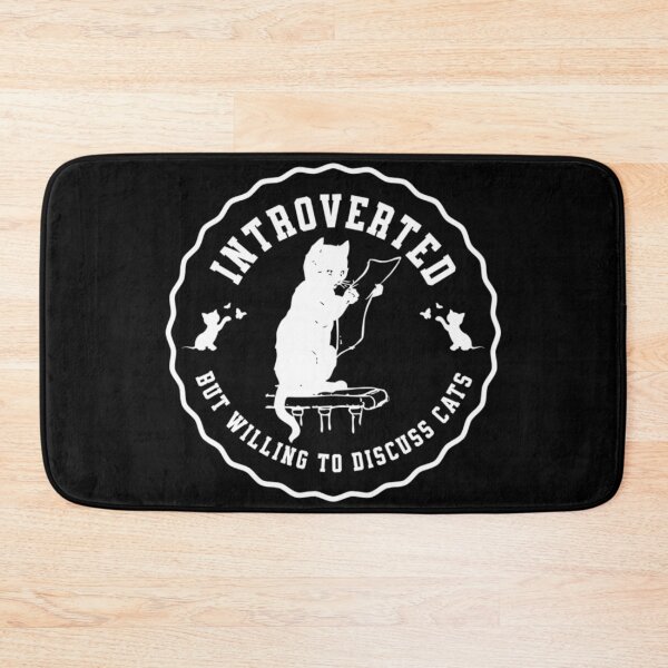 Item preview, Introverted But Willing To Discuss Cats designed and sold by Teetreasure2.