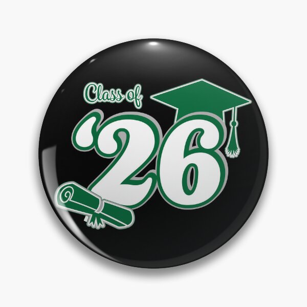 Item preview, Class of 2026 Graduation Design (Green and Grey) designed and sold by SavsSparkleShop.