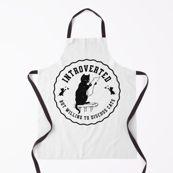 Item preview, Introverted But Willing To Discuss Cats designed and sold by Teetreasure2.