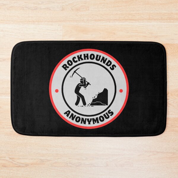 Item preview, Rockhounds Anonymous Person with Mining Pickaxe designed and sold by tumbleweedphoto.