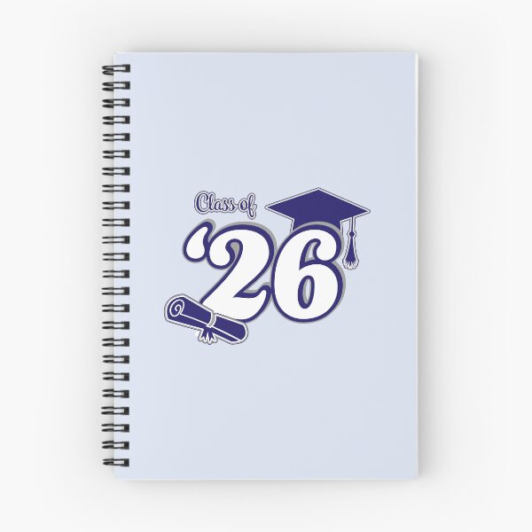 Item preview, Class of 2026 Graduation Design (Blue and Grey) designed and sold by SavsSparkleShop.