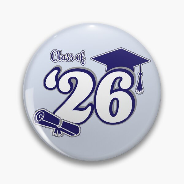 Item preview, Class of 2026 Graduation Design (Blue and Grey) designed and sold by SavsSparkleShop.