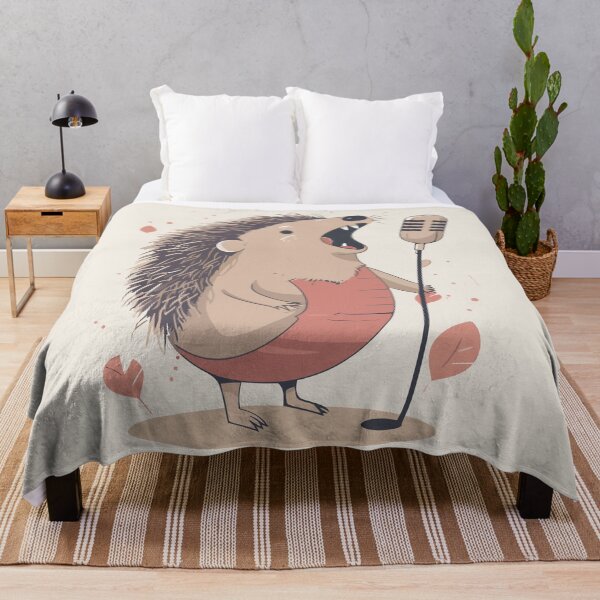 Item preview, Hedgehog singing designed and sold by Amir Faysal.