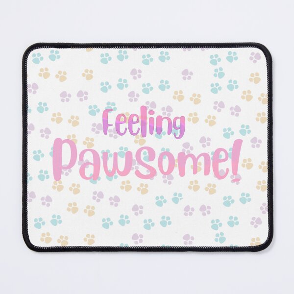 Item preview, Positively pawsome! designed and sold by Whimsy Pose Illustrations.