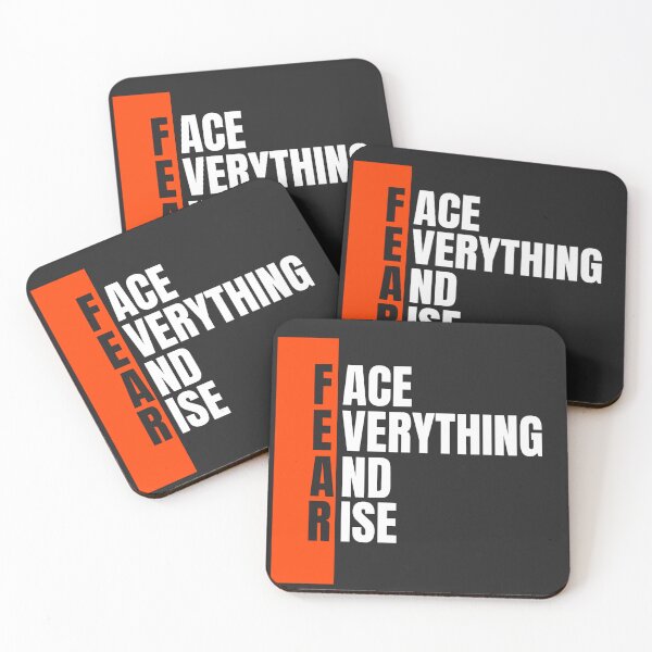 Item preview, Face Everything and Rise, FEAR. designed and sold by Mr. Bartholomew.