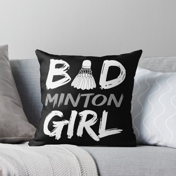Item preview, Badminton Girl Bad Girl Bad Minton Girl Badminton Player designed and sold by farhanhafeez.
