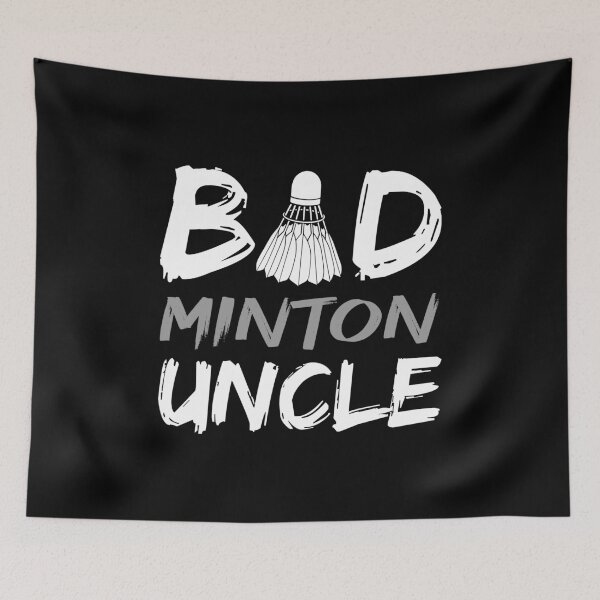 Item preview, Badminton Uncle Bad Uncle Bad Minton Uncle Badminton Player designed and sold by farhanhafeez.