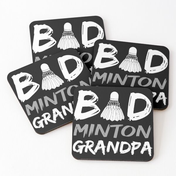 Item preview, Badminton Grandpa Bad Grandpa Bad Minton Grandpa Team Coach designed and sold by farhanhafeez.