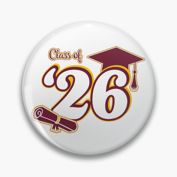 Item preview, Class of 2026 Graduation Design (Maroon and Gold) designed and sold by SavsSparkleShop.
