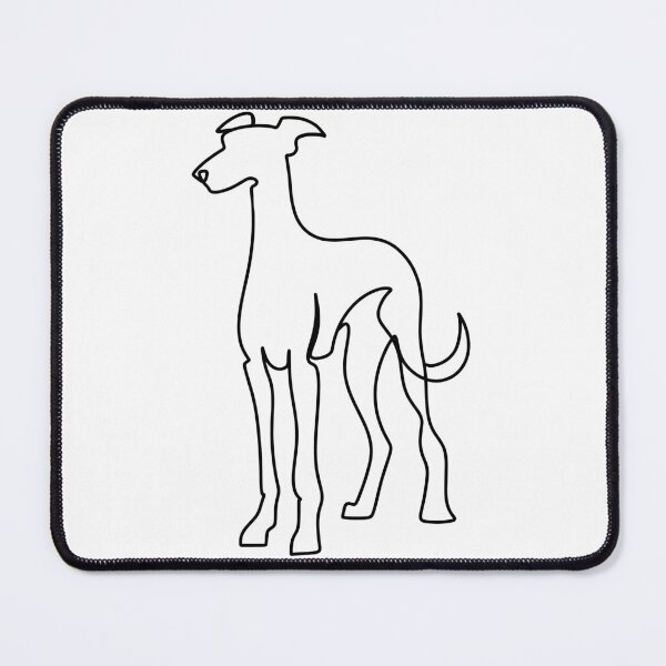 Item preview, Minimalist Dog Continuous Line Drawing - Simple Pet Art designed and sold by TurtleDojo.