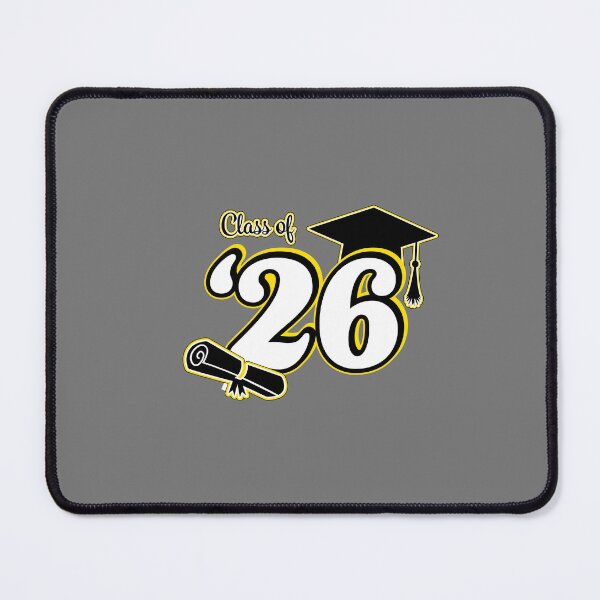Item preview, Class of 2026 Graduation Design (Black and Yellow) designed and sold by SavsSparkleShop.