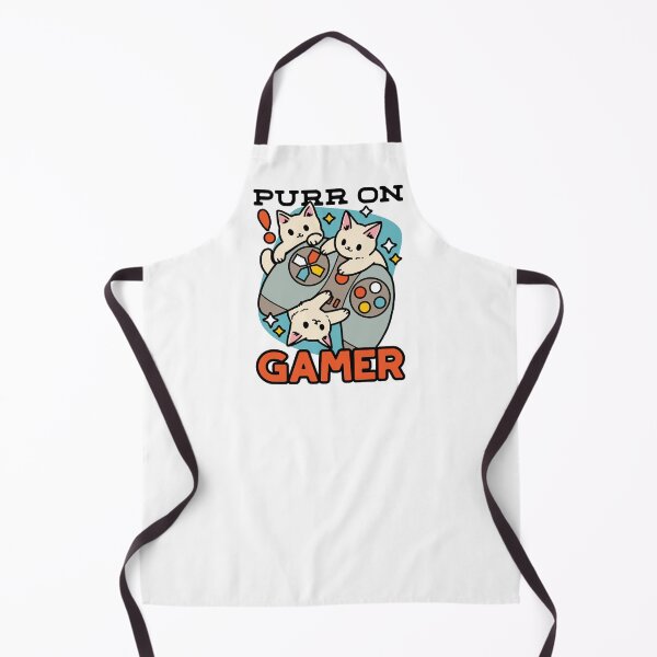 Item preview, Purr On Gamer - Cute Cat Gaming Design designed and sold by Trio-in-Forest.