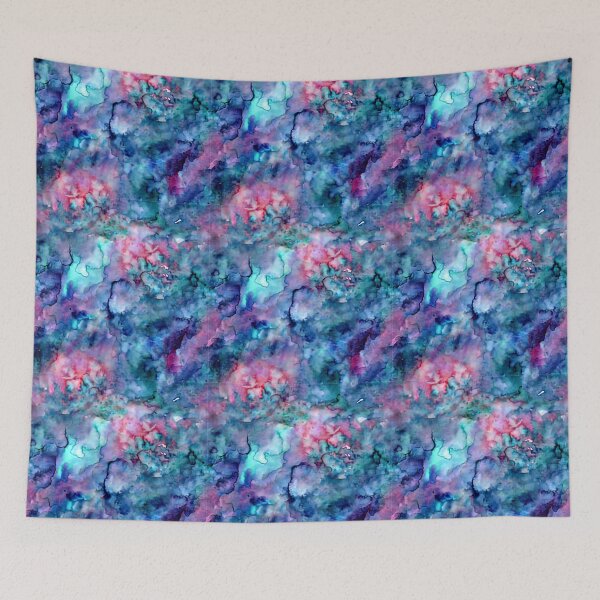 Item preview, Marbled Blue Pink Tie Dye designed and sold by New Texas Republic.