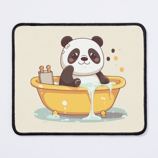 Item preview, Panda in the Bathtub designed and sold by Amir Faysal.