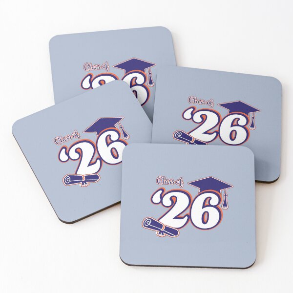 Item preview, Class of 2026 Graduation Design (Orange and Blue) designed and sold by SavsSparkleShop.