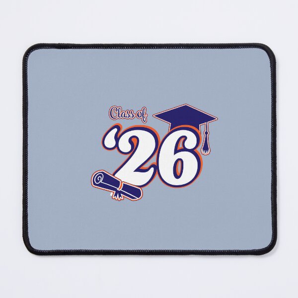 Item preview, Class of 2026 Graduation Design (Orange and Blue) designed and sold by SavsSparkleShop.