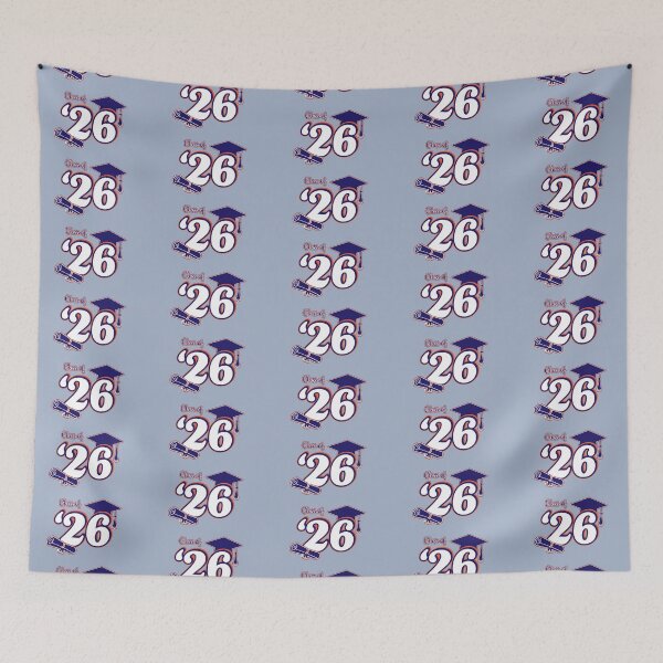 Item preview, Class of 2026 Graduation Design (Orange and Blue) designed and sold by SavsSparkleShop.