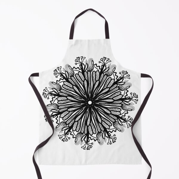 Item preview, Black and white mandala lines designed and sold by nongsao4.