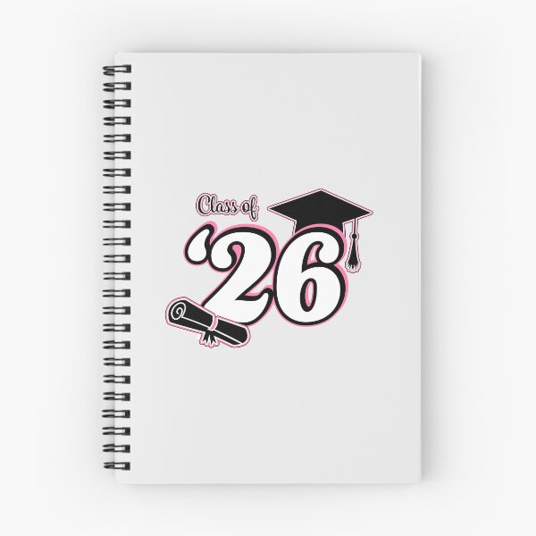 Item preview, Class of 2026 Graduation Design (Pink and Black) designed and sold by SavsSparkleShop.