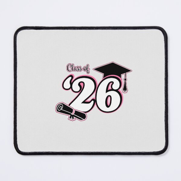 Item preview, Class of 2026 Graduation Design (Pink and Black) designed and sold by SavsSparkleShop.