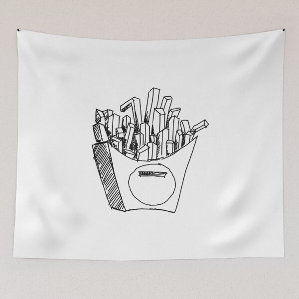 Item preview, French Fries Sketch designed and sold by JerickBravo.