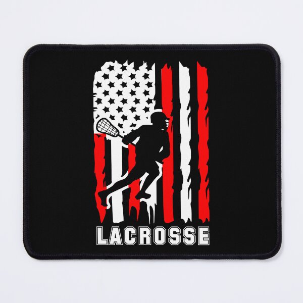 Item preview, Lacrosse USA Flag American Lacrosse USA Lacrosse Player designed and sold by farhanhafeez.