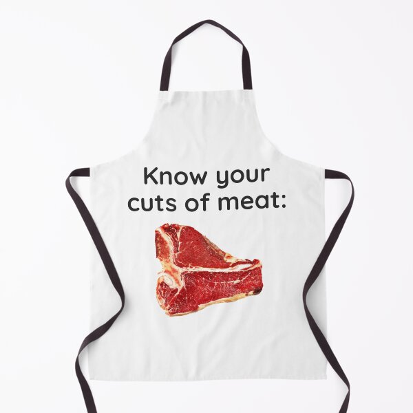 Item preview, Know your cuts of meat: T-bone designed and sold by WhackoDesigns.