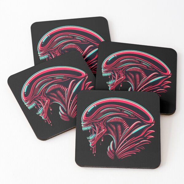 Item preview, Red Neon Xeno v3 designed and sold by GhostMachine13.