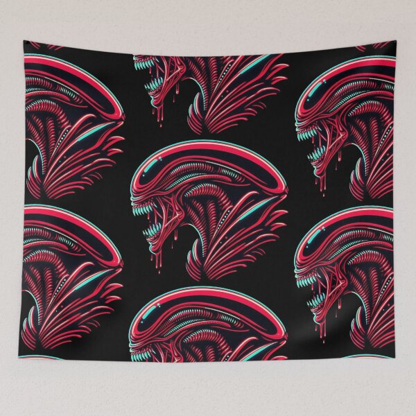 Item preview, Red Neon Xeno v3 designed and sold by GhostMachine13.