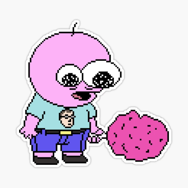 Devastated Pim - Smiling Friends Pixel Art